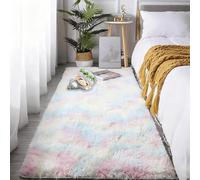 Tappeti Shaggy 200 x 230 cm Super Soffice e Soffice Che Carpet Cameretta Camera Bambini Grande Morbido e per La Camera, Multicolore