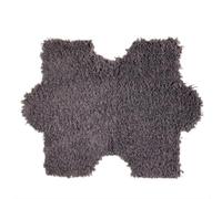 Tappeti, Soffice arredamento for il soggiorno, facile da pulire, antiscivolo, morbido, a pelo corto, for camera letto, design patchwork colorato, soffice tappeto for , for dei bambini(Dark Gray)