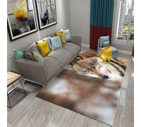 Tappeti Soggiorno,Moderno 3D Illusione Ottica Luna Animalegrande Tappeto Antiscivolo Lavabile Tappeti Per Esterni Resistente Alle Macchia Corridore Per Soggiorno Corridoi 50 X 80 Cm /2798670177494