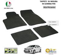 Tappeti su misura in gomma per KIA PICANTO 100% Made in Italy +Omaggio Profumo