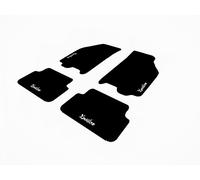 Tappeti Tappetini Artigianali per Lancia Ypsilon (2003-2011) su misura Ricamati