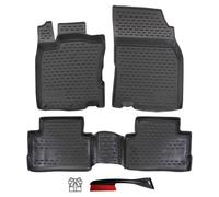 Tappeti Tappetini Auto 3D In Gomma Per Nissan Qashqai J11 2014-2021