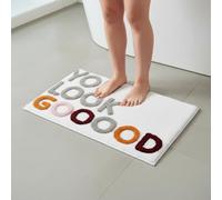 Tappeti Tappetini e Accessori Casa Tappetino Ingresso Esterno Zerbino Tappeto Bagno Da Con Proprietà Antiscivolo Assorbente Doccia Per La Scendiletto Camera Letto Oltre a Moderni Morbidi Wc Colorato