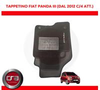 Tappeti tappetini Fiat Panda 312 in moquette battitacco in plastica set 4 pezzi