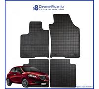 TAPPETI - TAPPETINI IN GOMMA 3D NERI PER LANCIA YPSILON DAL 2011 IN POI