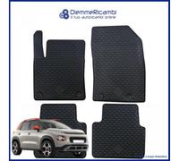 TAPPETI - TAPPETINI IN GOMMA 3D TPE NERI PER CITROEN C3 AIRCROSS dal 2017 al2024