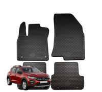 TAPPETI - TAPPETINI IN GOMMA 3D TPE NERI PER DACIA SANDERO STEPWAY III dal 2020>