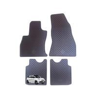 TAPPETI - TAPPETINI IN GOMMA 3D TPE NERI PER FIAT 500L dal 2012 in poi
