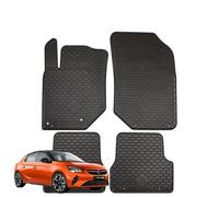 TAPPETI - TAPPETINI IN GOMMA 3D TPE NERI PER OPEL CORSA F 5porte DAL 2019 IN POI