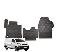 TAPPETI - TAPPETINI IN GOMMA 3D TPE NERI PER PEUGEOT Expert III Van dal 2016 in poi ->