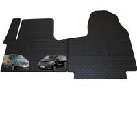 TAPPETI - TAPPETINI IN GOMMA 3D TPE NERI PER RENAULT TRAFIC III DAL 2022 IN POI