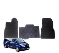 TAPPETI - TAPPETINI IN GOMMA 3D TPE NERI PER Transit/Tourneo Custom 13 -> 23