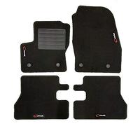 TAPPETI - TAPPETINI MOQUETTE 4 LOGHI 4 FIX TONDI PER C-MAX 2015>