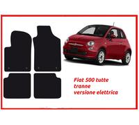 tappeti tappetini per fiat 500 C abarth su misura auto 4 pezzi kit moquette