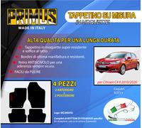 Tappeti Tappetini su misura MOQUETTE e BATTITACCO per Citroen C4 II 10.2010/2020