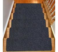 Tappeti. Tappetino antiscivolo autoadesivo da 8 x 30 cm for scale, tappetino di sicurezza for bambini, anziani e animali domestici(Dark Grey,10pcs)