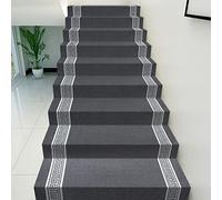 Tappeti. Tappetino autoadesivo for scale, tappeto di sicurezza for interni, for bambini, anziani e animali domestici(Light Grey,0.7m/2.3ft Wide)