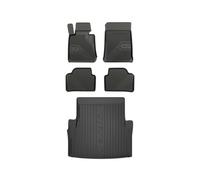 Tappetini 3D + baule per BMW Serie 3 E90 2004-2012 berlina con organizer DryZone