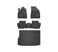 Tappetini 3D + baule per Citroën DS5 2011-2015 hatchback con organizer DryZone