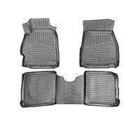 Tappetini 3D su misura per Nissan Versa 2019 -> (per US 2020->) berlina, cambio automatico, 3 pezzi.