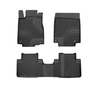 Tappetini 3D TPE per Honda CR-V IV 2012-2019 3 pezzi Nero 3D-Mats