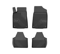 Tappetini 3D TPE per Peugeot 607 1999-2010 berlina 4 pezzi Nero 3D-Mats