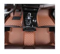 Tappetini Abitacolo LHD Per Hyundai Per Equus Per Il Centenario 2009-2023 4 Posti Lungo Anti-slip Accessori Per Interni Auto Anti-fouling Tappetini Kit Tappetini Auto(Brown)