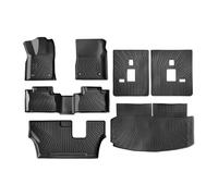 Tappetini Abitacolo Per Dodge Per Durango 2016-2024 6/7 Posti Tappetini Per Auto TEP Impermeabili Per Tutte Stagioni Antiscivolo(7 seat-7pcs)