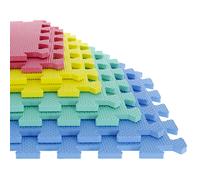 Tappetini ad incastro - Tappetino da gioco o da esercizio atossico da 8 pezzi per bambini piccoli, neonati o bambini - Imbottitura in schiuma per