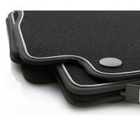 Tappetini AMG Mercedes W169 Qualità Originale Fionda 4 Pezzi Argento