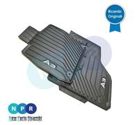 TAPPETINI ANTERIORI IN GOMMA ORIGINALE 8V5061502 Audi A3 Sportback S3 quattro