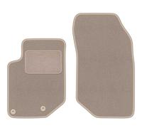 Tappetini anteriori in moquette per: Citroen C4 X 2020- hatchback, berlina beige