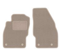 Tappetini anteriori in moquette per: Opel Adam 2012- hatchback beige