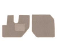 Tappetini anteriori in moquette per: Renault D. 2013- camion beige