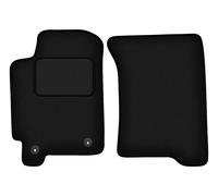 Tappetini Anteriori in Velluto Nero per Subaru Impreza GC z nawiewami 1992-2001