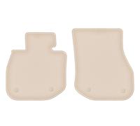 Tappetini anteriori moquette beige per BMW iX1 2022-
