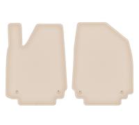 Tappetini anteriori moquette beige per Hyundai ioniq 6 2022-