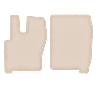 Tappetini anteriori moquette beige per Iveco Eurocargo II 2002-2008