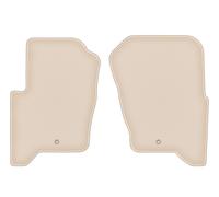 Tappetini anteriori moquette beige per Land Rover Discovery IV 2009-2016