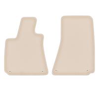 Tappetini anteriori moquette beige per Maserati Ghibli III 2015-
