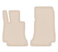 Tappetini anteriori moquette beige per Mercedes E A238 2017-2023