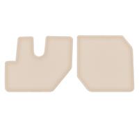 Tappetini anteriori moquette beige per Renault D. 2013-
