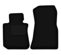 Tappetini anteriori neri WLG-CARLUX per BMW i4 G26 (2021-2022)