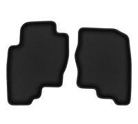 Tappetini anteriori per Nissan Pathfinder R51 2004-2014 SUV 2 pezzi Nero DURBAN