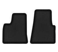 Tappetini anteriori velluto per Tesla S I 2012-2016 berlina 2 pezzi Nero DURBAN