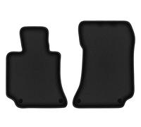 Tappetini anteriori velour neri 2 pz. per: Mercedes CLS W218 2009-2016 coupé