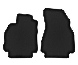 Tappetini anteriori velour neri 2 pz. per: Renault Megane II 2002-2008 station w