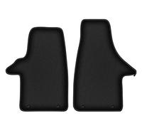 Tappetini anteriori velour neri 2 pz. per: VW Transporter T5 2003-2015 veicolo c