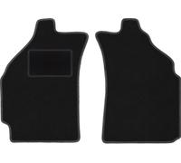 Tappetini anteriori WLG-CARLUX Daewoo Matiz 1997-2007 neri