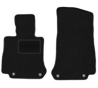 Tappetini anteriori WLG-CARLUX per Mercedes GLC X253 SUV neri
